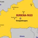 Carte Du Burkina Faso